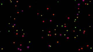Colorful Balloons Light Video Effect | Video Overlay 116 | Particles Effect | No Copyright Effect