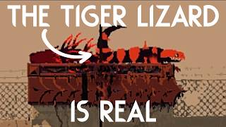 THE TIGER LIZARD IS REAL!!!! (Rain World Tiger Lizard mod by Kiwi)