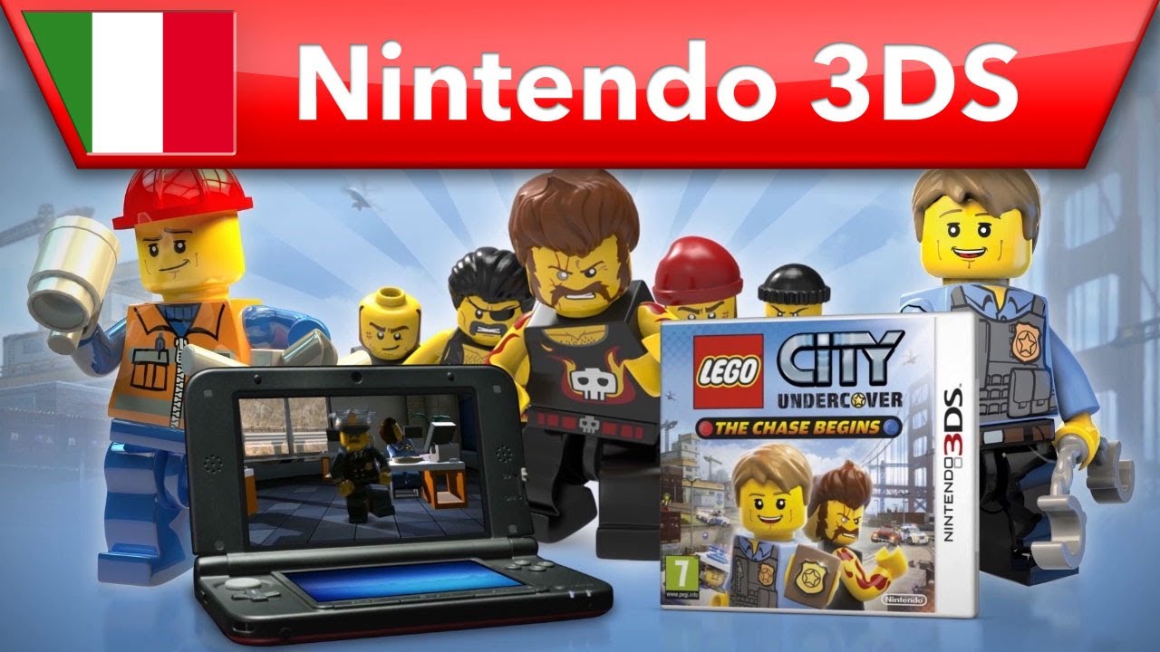 LEGO City Undercover: The Chase Begins - Anteprima (Nintendo 3DS) - YouTube