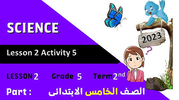 Science [Grade 5 ] [What is your environment]Unit 3 Concept 3 lesson 2]  2nd term  ساينس الصف الخامس