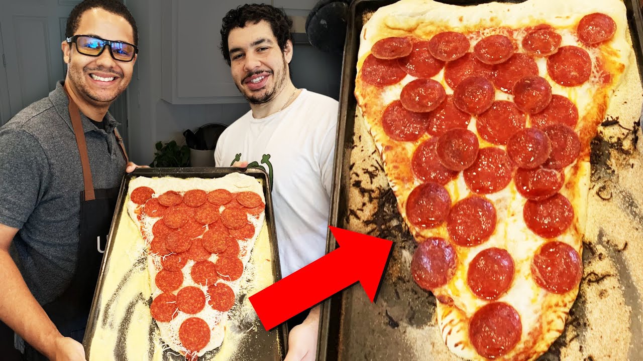 We Made The Biggest Pizza Slice EVER!