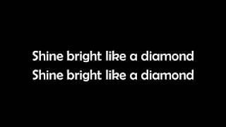 Rihanna -diamond(lyrics)