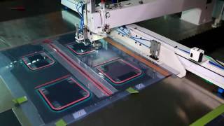 Công nghệ sản xuất sản phẩm may mặc 装拉链大容位 车袋夹袋盖模板