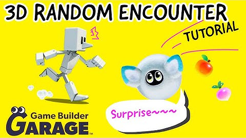 Random Encounter: Pokemon method & How to Use it in 2D/3D | Game Builder Garage Tutorial