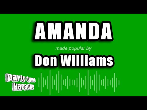 Don Williams - Amanda (Karaoke Version)