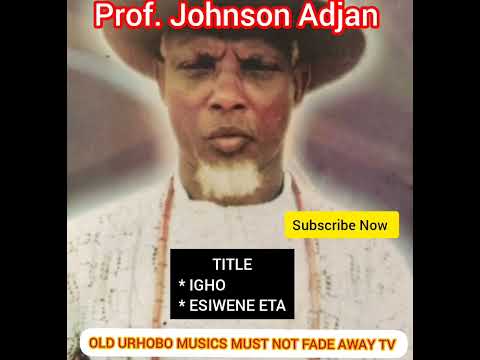 Prof Johnson Adjan IGHO