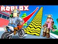 SALTO LA MEGA RAMPA ALTISSIMA DI ROBLOX!
