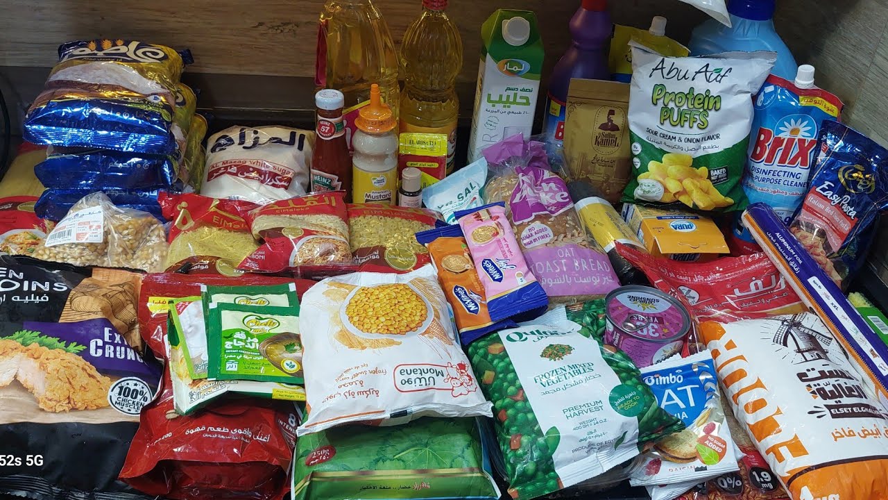 مشتريات شهر ٩🛒 من السوبر ماركت بالعروض والاسعار 🍓🍒🍌🍍