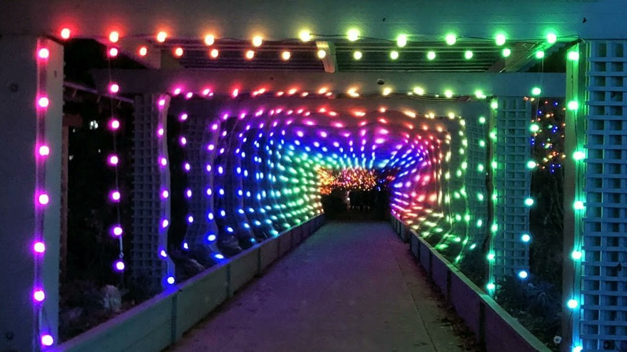 Light Tunnel animation