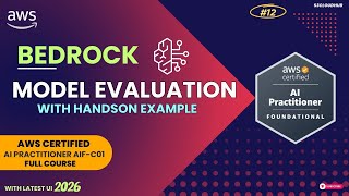 Famous #13 Amazon Bedrock Model Evaluation: Automatic & Human Assessment Tutorial Profile