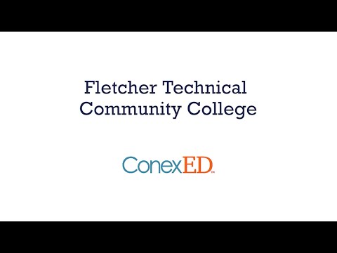 ConexED and Fletcher Technical Community College