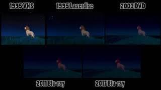 The Lion King - VHS, Laserdisc, DVD, & Blu-ray Comparison
