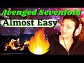 Avenged Sevenfold   "Almost Easy" REACTION - MY NEW FAVORITE!