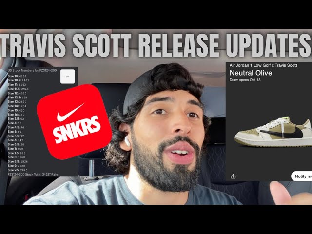 Travis Scott x Air Jordan 1 Low OG Golf Olive FZ3124-200