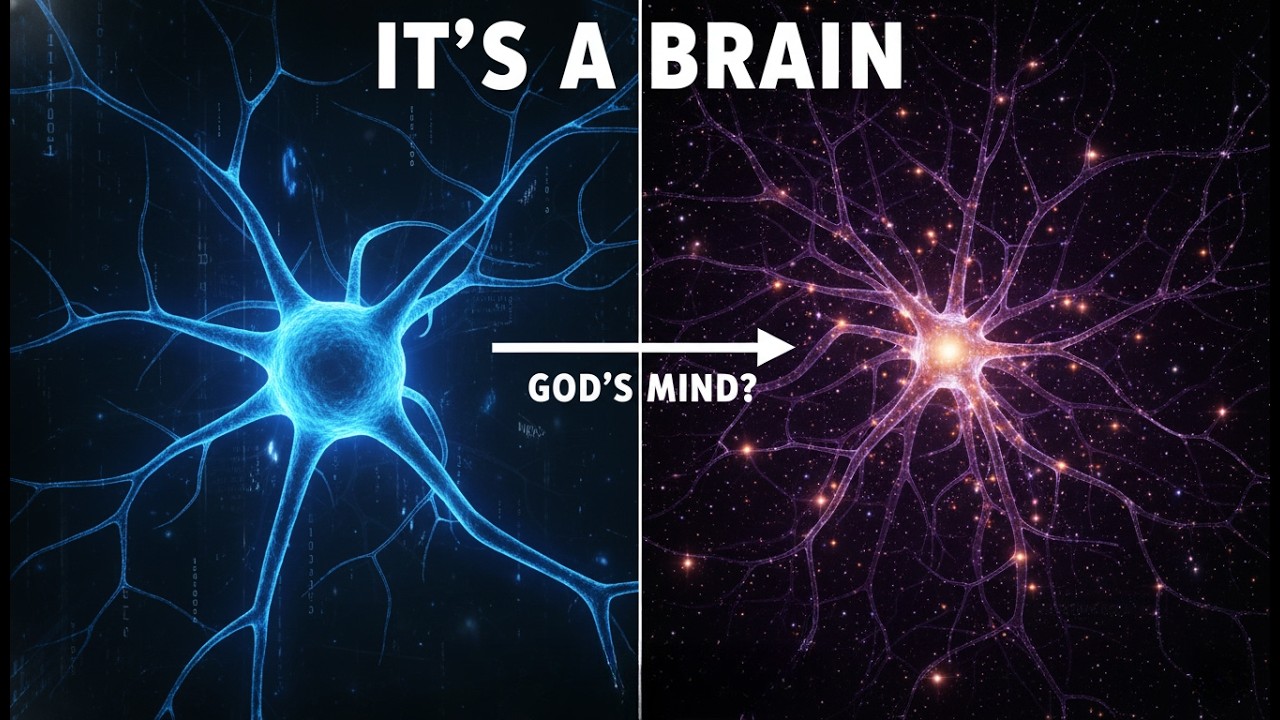 The Universe Is A Brain. Here Is The Proof.