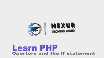 Operators and the If statement Learn PHP from zero to hero part 3