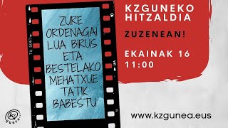 KZguneko hitzaldiak | ZURE ORDENAGAILUA BIRUS ETA BESTELAKO MEHATXUETATIK BABESTU