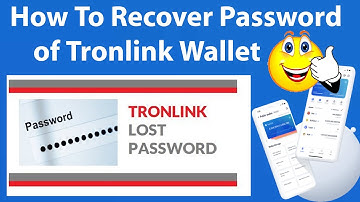 How To Recover Password of Tronlink Wallet | Crypto Wallets Info