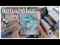 CARTA de COLOR de TODAS mis ACUARELAS 😍 Pigmentos, tintas, lápices, rotuladores, Gelatos...