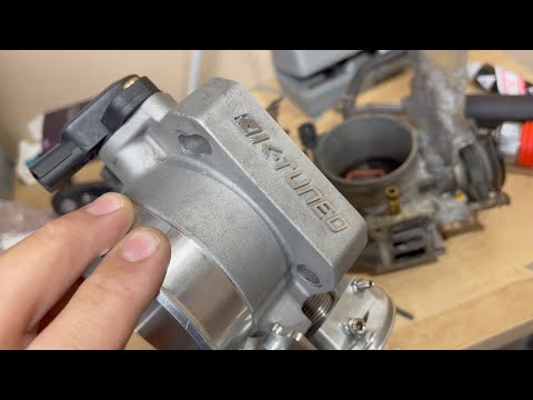 Ktuned Throttle body vs OEM / IACV, TPS, IDLE Adjustments (Honda civic k20 Build part #25)