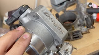 Ktuned Throttle body vs OEM / IACV, TPS, IDLE Adjustments (Honda civic k20 Build part #25)