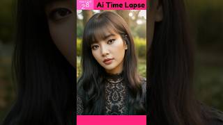 AI time-lapse inspired by the Appearance of a BLACKPINK Lisa Lookalike #shorts