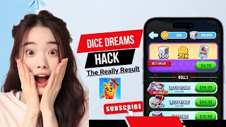 Dice Dreams Hack 2025 - How to Get Free Rolls On Dice Dreams  - Dice Dreams Free Roll  iOS/Android screenshot 2