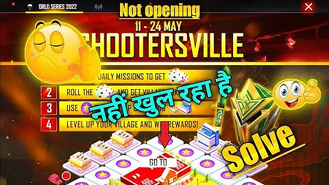 New shootersville Event Not Opening |shootervilli event free fire |free fire new event |ff new event