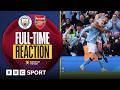 FULL-TIME REACTION: Manchester City v Arsenal | MOTD