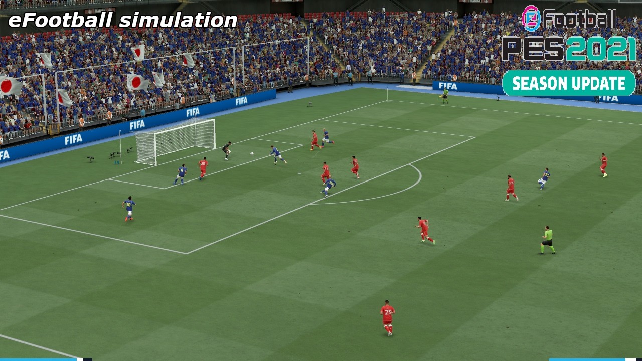 🔴Tunisia vs Japan Live | World Cup 2026 | eFootball PES21 Video game Simulation