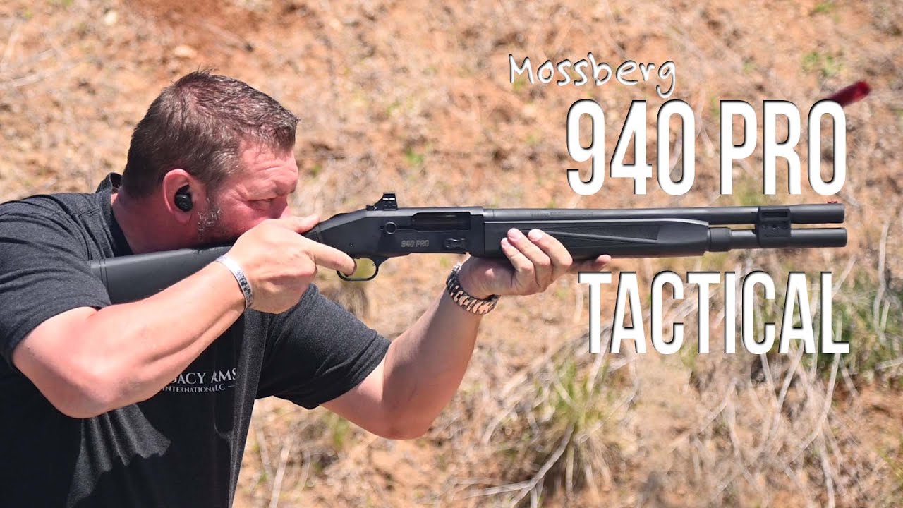 Mossberg 940 PRO Tactical SUPPRESSED TACTICAL SHOTGUN YouTube