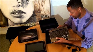 ASUS Eee Pad Transformer + Keyboard Dock UNBOXING