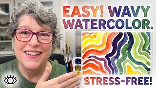 An easy light-hearted watercolor painting anyone can do!