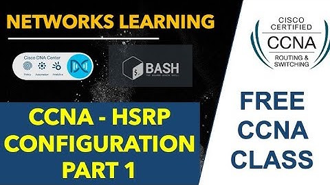 HSRP configuration part I