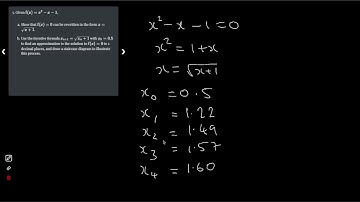 A Level Maths - Numerical Methods Q5 (mathsquestions.app)