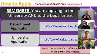 September 12th 2022 MSW Info Session
