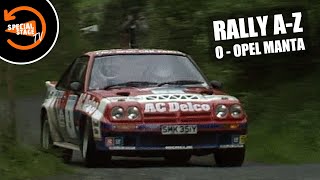 Rally A-Z - O for Opel Manta Rally A-Z - O for Opel Manta