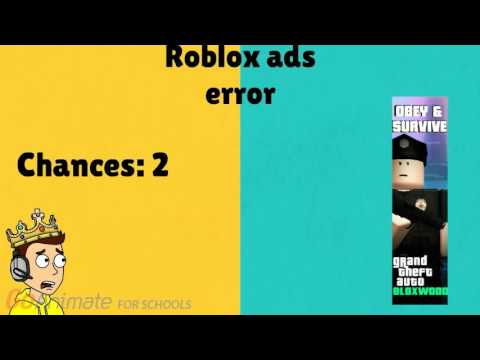 Roblox Ads Error Ga 3 Youtube