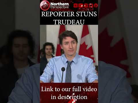 Trudeau SHORT CIRCUITS when told his base HATES HIM by Reporter! #shorts