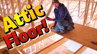 DIY Attic Floor