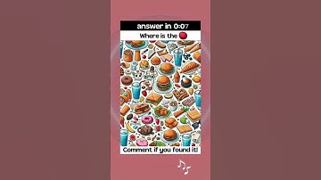 Try to find the hidden object in the image! #puzzle!