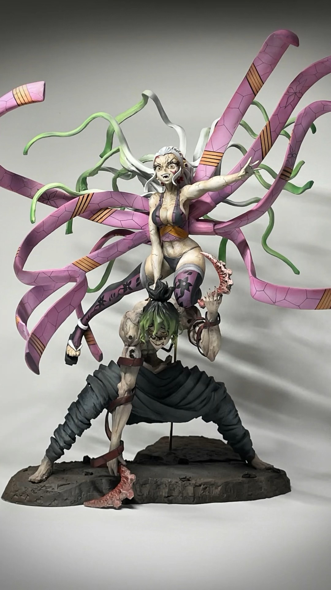 BANPRESTO 鬼滅の刃 フィギュア 鬼ノ装 捌の型 全2種セット 妓夫