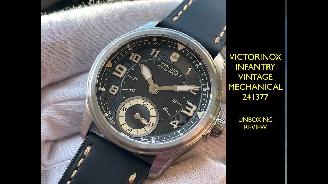 Victorinox Swiss Army 腕時計 Victorinox Swiss Army Infantry Vintage Small Second Mecha Manual Wind