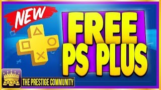 HOW TO GET PS PLUS FOR FREE! **WORKING MARCH 2019** NO CREDIT CARD!