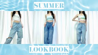 169cm 여름 룩북🐬/ 바다 갈 때 입고 싶은 청량 코디🤍 / summer lookbook