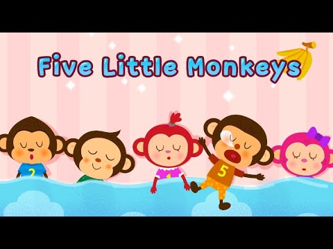 Five Little Monkeys l Nursery Rhymes l Unit 8 l Action Alphabet