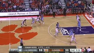 UNC Men's Basketball: Highlights vs. Clemson