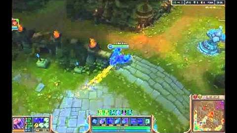 League of legends - skarner max speed alone (test)