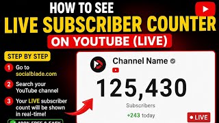 🔴 LIVE Subscriber Count 2026 | Real-Time YouTube Subscribers Growth 🚀
