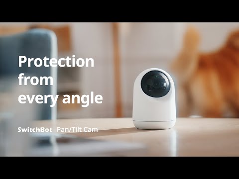 SwitchBot Pan/Tilt Cam｜Protection from any angle｜SwitchBot